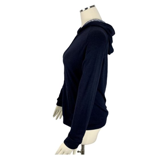 Colorado Clothing Medium Navy Tie Dye Zip Hoodie Sweatshirt - Picture 2 of 5